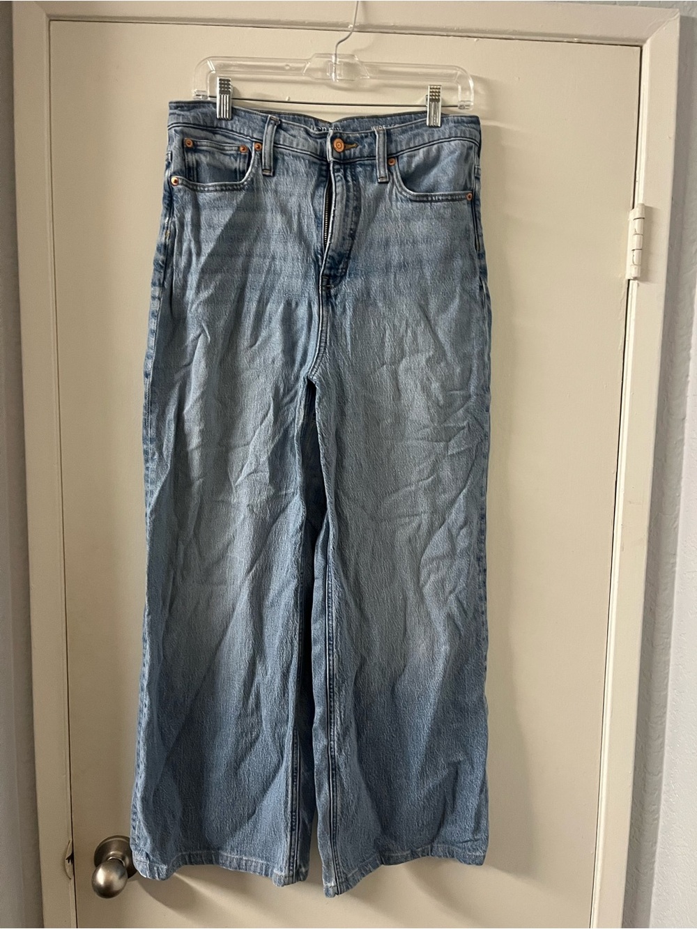 J Crew Wide Leg Trouser Size 30